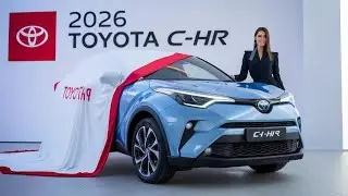 Обзор Toyota C-HR 2026 года – стильный, мощный и полностью электрический автомобиль!