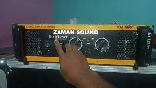 Studio Master Dja5000  Dual Channel Amplifier Price| And Details Review Hindi Video India Robbani