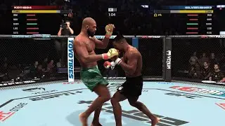 EA SPORTS UFC 5! He didn't know where to block!!!