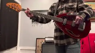 1960&rsquo;s Vox Constellation IV Teardrop Bass w Effects Owned by David Roback Mazzy Star / Rain Parade