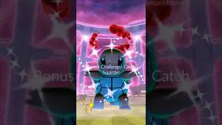 When I got shiny Dmax Turtle 🐢 with Special background in Pokemon GO