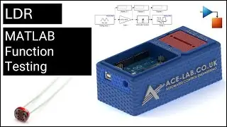 LDR (Light Dependent Resistor) Exercise (MATLAB Function Testing)