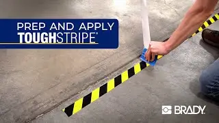 How to Prep, Apply and Remove ToughStripe Floor Marking Tape | Brady