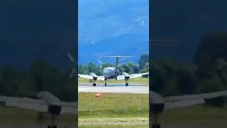 King air landing blenheims runway 24 #aviation #shorts #kingair