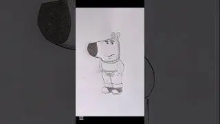 Chill guy #drawing #tutorial #shorts🔥