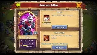 Castle Clash 5/5 Life Drain Ninja Solo