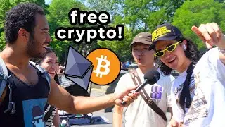 Раздаем БЕСПЛАТНУЮ криптовалюту в Нью-Йорке!
