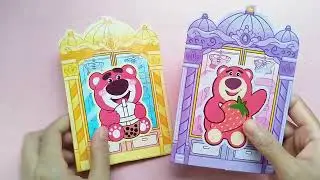 Paper Doll Lotso dress up|paper house red bear#cute#paperdoll#toys#papercraft#diy#sticker