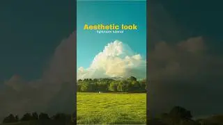 Aesthetic edit for nature photography lightroom preset #youtubeshorts #cinematic