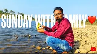 Sunday Family Bike Ride Vlog | Riverside Trip Near Village | Family Time Vlog