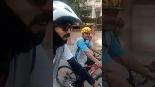 world cycling day celebration and No drug camping in Surat City. Nomad Aziz. #cycling #camping #mtb