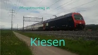 Re 450 im Berner Oberland - Pfingstmontag in Kiesen