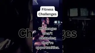 Conquer Your Challenges #FitnessChallenges #Overcome #Success