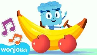 🍎🍌 Apples and Bananas Song | Fun Vowel Sounds Song for Kids | Wonjo Kids 🎶