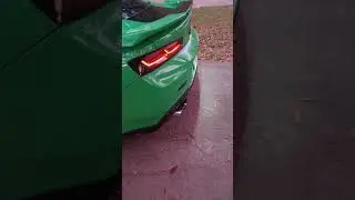 Camaro Zl1 AWE exhaust warm start