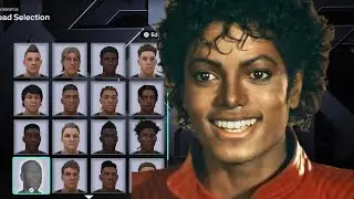 Michael Jackson Face Creation NBA 2K26