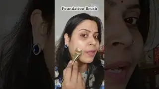 Foundation Brush Review #makeup #mehakmantraa #youtubeshorts