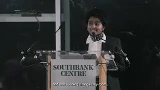 Jay Mitra reads at the Creative Future Writers' Award Showcase 2023