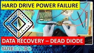 HARD DRIVE DATA RECOVERY: Dead Diode Fix Saves Your Precious Files | Power Failure Solution
