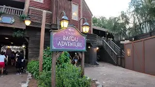 Tiana's Bayou Adventure 4K FULL Ride  POV magic kingdom