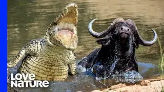 Croc vs. Buffalo | Deadly Australians