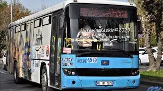 3.nesil Bmc Belde 260CB gürültülü cummins sesi.Hat 220-7 Batıkent Mamak mavi öho.Plaka 06 HO 1229
