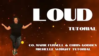 Loud line dance tutorial High intermediate choreography by Mark Furnell & Chris Godden