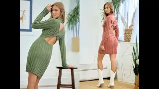 Outerwears/Sets & One Piece/Winter Dresses/Short Skirt/Short Dresses/Midi Dresses （AQUARIUS BRAND）