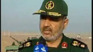 IRGC launching missiles