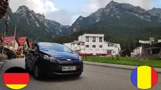 Driving from Germany to Romania - timelapse