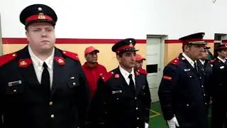 Cambio de abanderados y escoltas &ndash; Nueva insignia patria
