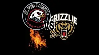 Victoria grizzlies VS  JR Winterhawks Portland