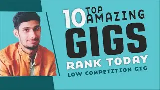10 LOW COMPETITIVE FIVERR GIGS | Best Fiverr Gigs for Beginners |FREELANCING ON FIVERR | Samiskills