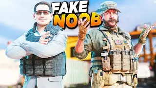 I TRICKED a Warzone Player into Thinking I'm a NOOB...