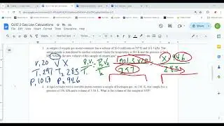 Gas Law quiz & Review