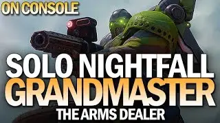 Console Solo Grandmaster Nightfall The Arms Dealer w/ Boss Cheese [Destiny 2]