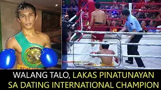 UNDEFEATED PINOY PROSPECT, LAKAS PINATUNAYAN SA DATING INTERNATIONAL CHAMPION!