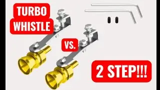 Science! Turbo Whistle Vs. Open headers, trans brake, and 2 step rev limiter! 