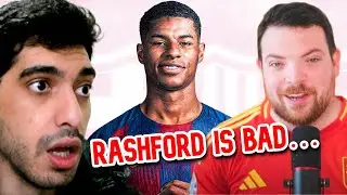 Reacting To End The Stream Dave Laughing At Barcelona Signing Rashford !