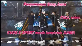 PENGUMUMAN JUARA FFIM 2020