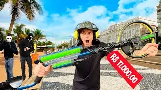 DETECTOR DE 11 MIL REAIS NA PRAIA DE COPACABANA
