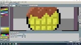 Dia 196 Pixel Art - Waffle