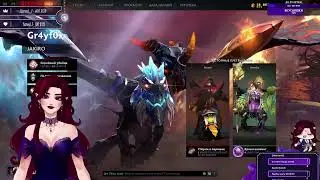 Красивая суккуба играет Dota2  #витубер #ruvtuber  #amelialavert #dota2
