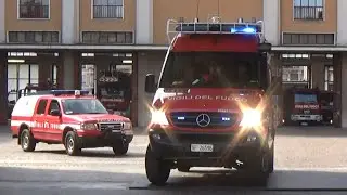 RARE(Vigili del Fuoco/Fire Brigade)Partenza Sprinter+Ranger SAF VVF Comando Provinciale Milano