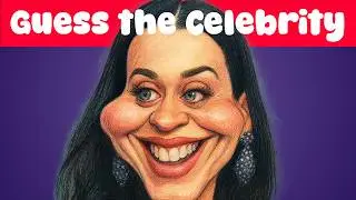 Celebrity Caricature Quiz | How Many Can You Guess?
