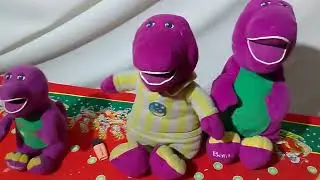 Barney peluche Fisher price Canciones Pila Doble AA M&uacute;sica (2003-2006)