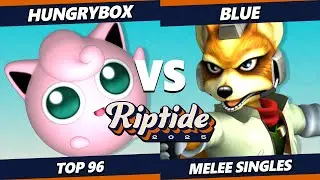 Riptide 2025 - Hungrybox (Jigglypuff) Vs. Blue (Fox) Smash Melee - SSBM