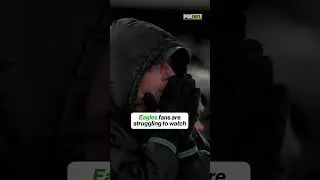 Eagles fans watching their team in a nail-biter at home #NFL #Eagles #49ers