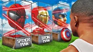 GTA5 Tamil Stealing Every Superhero