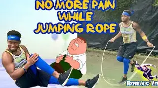 No Knee Pain while Jumping Rope